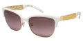 TORY BURCH TY 6032 Sunglasses 301514 Ivory Gold 56-18-140