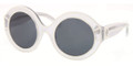 TORY BURCH TY 7068 Sunglasses 129187 Ivory Matte Crystal 52-23-135