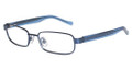 LUCKY BRAND ZIPPER Eyeglasses Blue 50-15-130