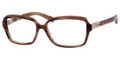 MAX MARA 1147 Eyeglasses 07L4 Br Striped 54-14-135