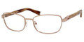 MAX MARA 1146 Eyeglasses 03CE Red Gold 53-17-135