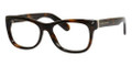 MARC JACOBS 541 Eyeglasses 0I85 Dark Havana Gold 52-16-140