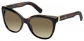 MARC JACOBS  530/S Sunglasses 0I85 Dark Havana Glitter 55-18-140