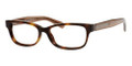 MARC BY MARC JACOBS MMJ 598 Eyeglasses 05XZ Havana Crystal 52-15-140