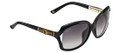 GUCCI 3685/F/S Sunglasses 06UB Shiny Blk 61-16-125