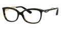 DIOR 3280 Eyeglasses 06NY Dark Havana Blk 53-15-140