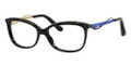 DIOR 3280 Eyeglasses 08LB Blk Blue 53-15-140