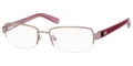 MAX MARA 1141 Eyeglasses 09K1 Pink 52-17-140