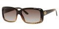 GUCCI 3575/S Sunglasses 0W9B Br Gold Diamond 57-15-135
