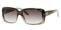 GUCCI 3575/S Sunglasses 0W9R Gray Slv Diamond 57-15-135