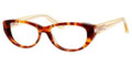 MAX MARA 1185 Eyeglasses 0592 Red Havana Yellow 50-15-140