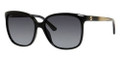 GUCCI 3696/S Sunglasses 0AM3 Shiny Blk 57-16-140
