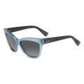 DIOR JUPON 2/S Sunglasses 03KA Opal Azure Transp 55-15-135