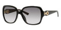 DIOR ISSIMO 1/N/S Sunglasses 0F68 Blk Br 57-17-130