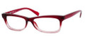BOSS ORANGE 0076 Eyeglasses 0S5F Red Shaded Red 52-14-135
