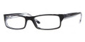Ray Ban RB 5114 Eyeglasses 2034 Blk Transp 52-16-135
