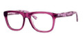 BOSS ORANGE 0112 Eyeglasses 0ADD Violet Pink Spotted 52-17-140