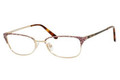 JIMMY CHOO 92 Eyeglasses 0FIY Rose Gold Blk 51-17-135