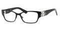 DIOR 3775 Eyeglasses 048L Blk Crystal 52-16-140