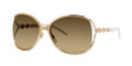 GUCCI 4250/S Sunglasses 0J5G Gold 60-17-115