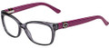 GUCCI 3683 Eyeglasses 04UG Gray Cyclamen 53-15-135