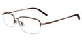 MARCHON M-518 Eyeglasses 249 Cafe 52-18-140