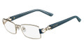 VALENTINO V2107 Eyeglasses 718 Light Gold 51-17-125