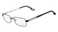 MARCHON M-EXCHANGE Eyeglasses 001 Satin Blk 52-17-140
