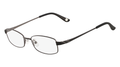 MARCHON M-PARK Eyeglasses 001 Satin Blk 51-18-135