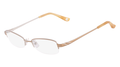 MARCHON M-LEXINGTON Eyeglasses 780 Satin Rose Gold 50-17-135