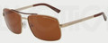 ARMANI EXCHANGE AX 2004 Sunglasses 600973 Gold Br 60-16-140