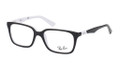 Ray Ban RY 1532 Eyeglasses 3579 Top Blk On Wht 45-15-125