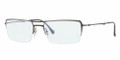 Ray Ban RX 8713 Eyeglasses 1128 Brushed Gunmtl 55-17-145