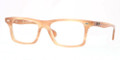 Ray Ban RX 5301 Eyeglasses 5142 Striped Honey 53-17-145