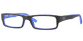 Ray Ban RX 5246 Eyeglasses 5224 Top Blk On Matte Blue 52-16-135