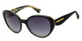 Dolce & Gabbana DG 4198 Sunglasses 2744T3 Nero On Gold Leaf 54-18-135