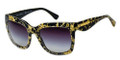 Dolce & Gabbana DG 4197 Sunglasses 27458G Leaf Gold On Blk 53-21-140