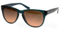 ARMANI EXCHANGE AX 4015 Sunglasses 804395 Matte Ocean Teal 56-17-135