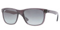 Ray Ban RB 4181 Sunglasses 606/71 Grey 57-16-145