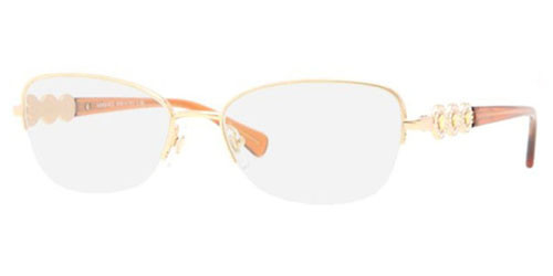 VERSACE VE 1217B Eyeglasses 1002 Gold 52-17-135 - Elite  display picture 1