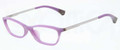 EMPORIO ARMANI EA 3014F Eyeglasses 5128 Opal Violet Br 54-16-140