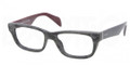 PRADA PR 11QV Eyeglasses DHP1O1 Matte Blk 52-18-145