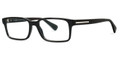 PRADA PR 15QV Eyeglasses 1AB1O1 Blk 54-17-145