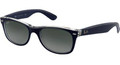 Ray Ban RB 2132 Sunglasses 605371 Matte Blue On 55-18-145