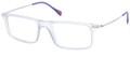 PRADA SPORT PS 03EV Eyeglasses ROT1O1 Grey 51-16-145