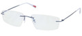PRADA SPORT PS 54EV Eyeglasses ACC1O1 Blue 53-17-140