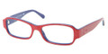 RALPH LAUREN RL 6110 Eyeglasses 5450 Red Havana 51-16-135