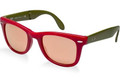 Ray Ban RB 4105 Sunglasses 6050Z2 Matte Red 50-22-140