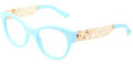 Dolce & Gabbana DG 3184 Eyeglasses 2586 Matte Azure 48-19-140