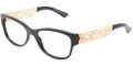 Dolce & Gabbana DG 3185 Eyeglasses 501 Blk 55-16-140